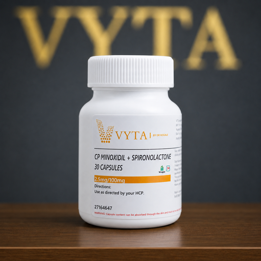 CP Minoxidil + Spironolactone (30 Capsules)