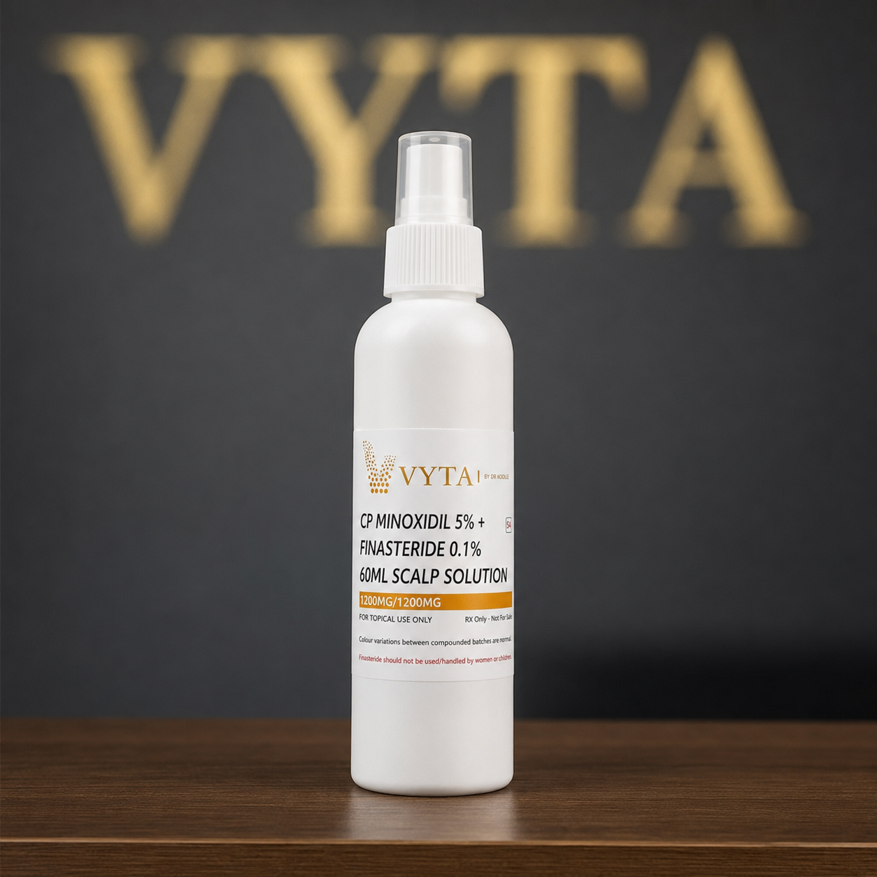 Minoxidil 5% + Finasteride 0.1% 60ML Scalp Solution